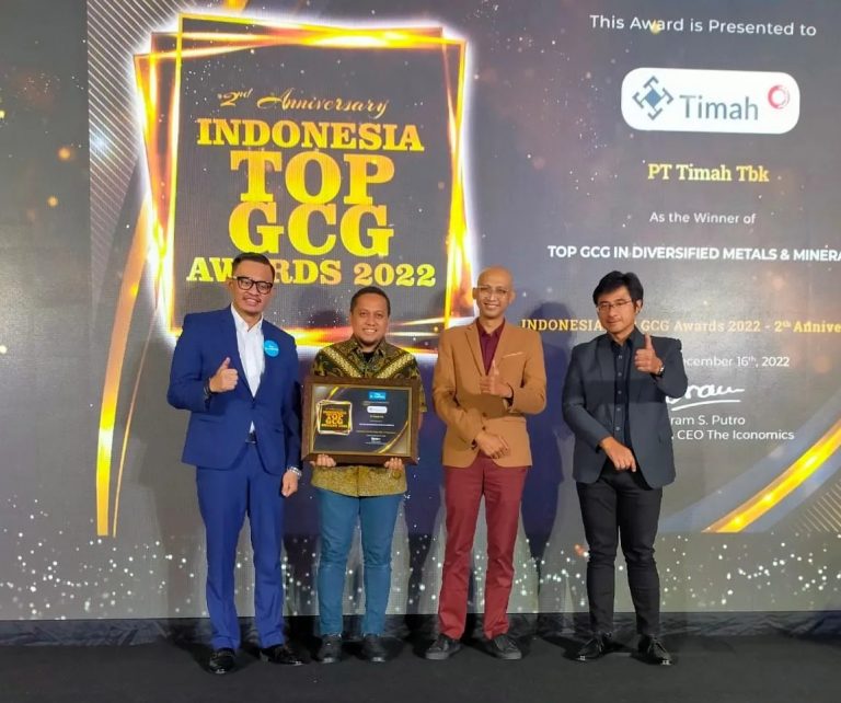 PT Timah Tbk Boyong Dua Penghargaan Di Ajang Indonesia Top GCG