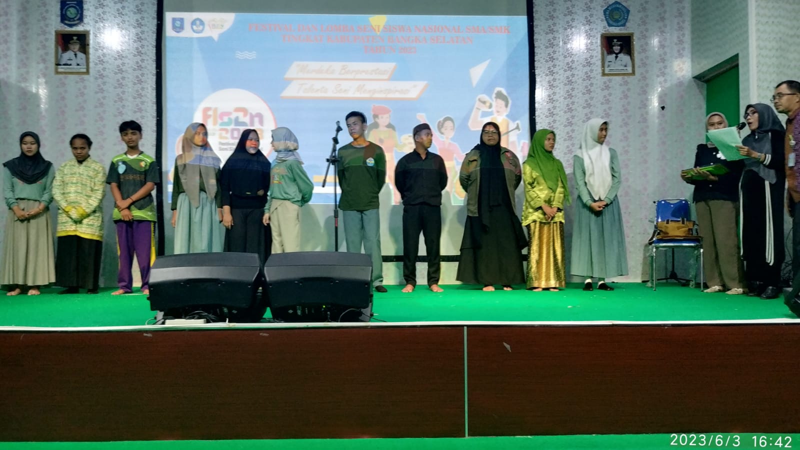 Festival Lomba Seni Siswa Nasional Tingkat Kabupaten Basel Berlangsung ...